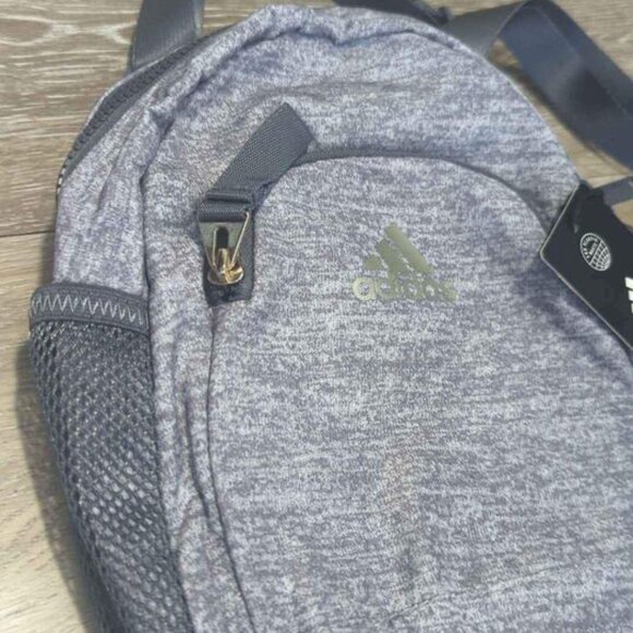 Adidas Linear Mini Backpack Gray new - Picture 3 of 5